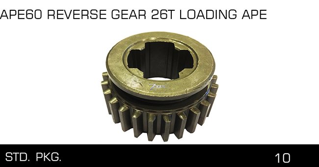 APE60 REVERSE GEAR 26T LOADING APE